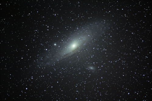 NGC224 (M31) Andromeda-Galaxy und NGC205 (M110) und NGC221 (M32) © 2019 by Tobias Wittmann · wittinobi