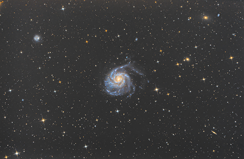 NGC5457 (M101) Pinwheel-Galaxy © 2022 by Tobias Wittmann · wittinobi