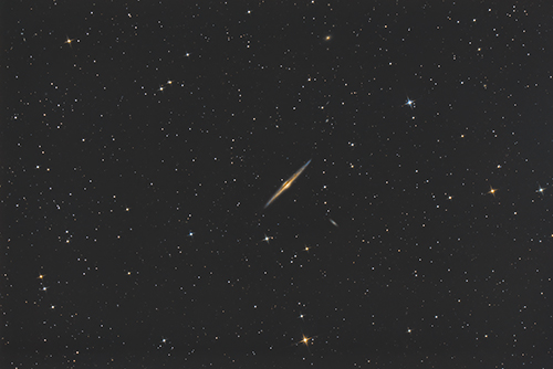 NGC4565 © 2022 by Tobias Wittmann · wittinobi